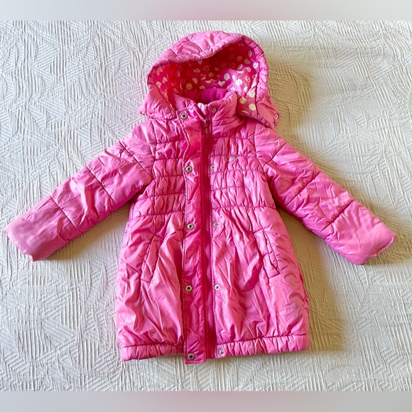 Detatchable Hood, Urban Down Lightweight Puffer Long Winter Coat, Rose Pink - Picture 7 of 16